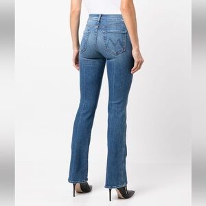 MOTHER The Double Insider Heel in Opposites Attract Color Size 28